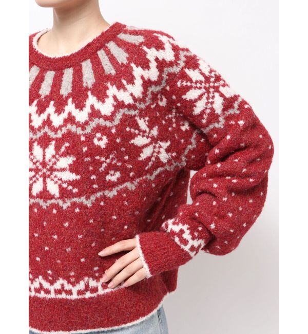 Ungrid「求心柄ルーズニット」|ニット・セーター|