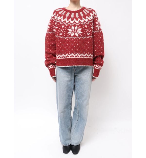 Ungrid「求心柄ルーズニット」|ニット・セーター|