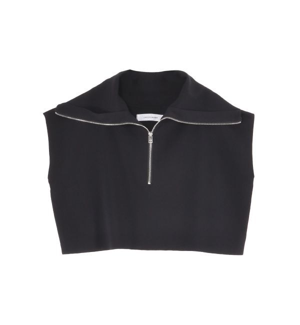 LAGUNAMOON「【WEB限定】ショートZIPニットプルオーバー」|ニット・セーター|