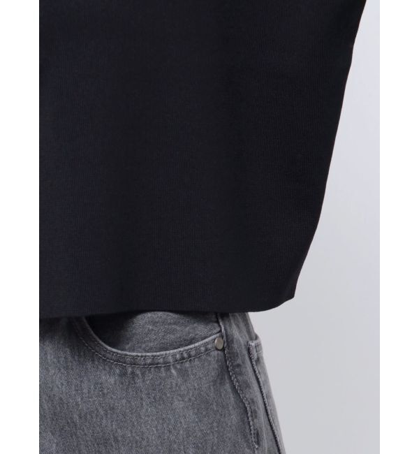 LAGUNAMOON「【WEB限定】ショートZIPニットプルオーバー」|ニット・セーター|