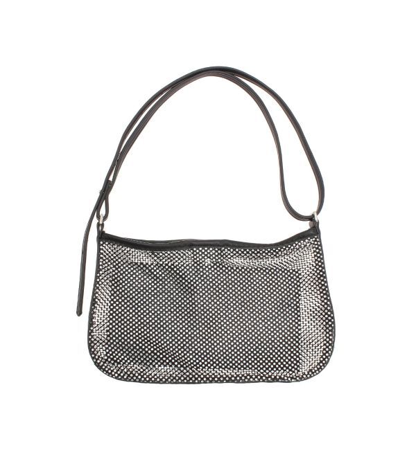 LAGUNAMOON「LADY袱紗付きチュールビジューバッグ」|ハンドバッグ|