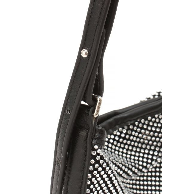 LAGUNAMOON「LADY袱紗付きチュールビジューバッグ」|ハンドバッグ|