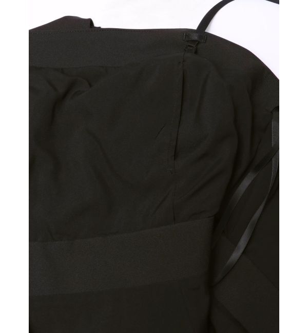 LAGUNAMOON「LADYチュールブレンドフリルカーデドレス」|ドレス|