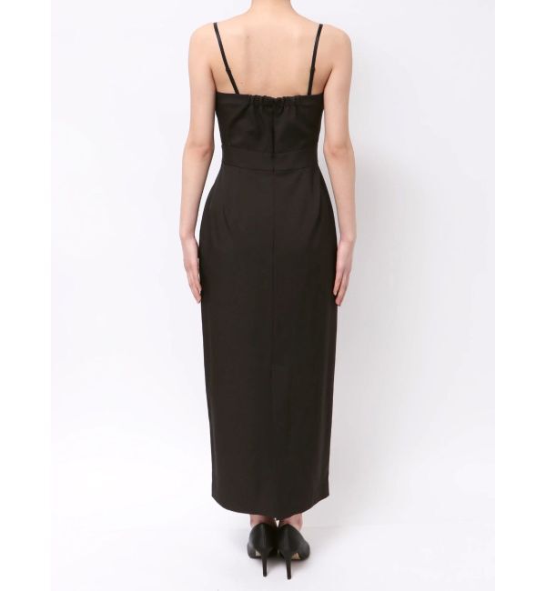 LAGUNAMOON「LADYチュールブレンドフリルカーデドレス」|ドレス|