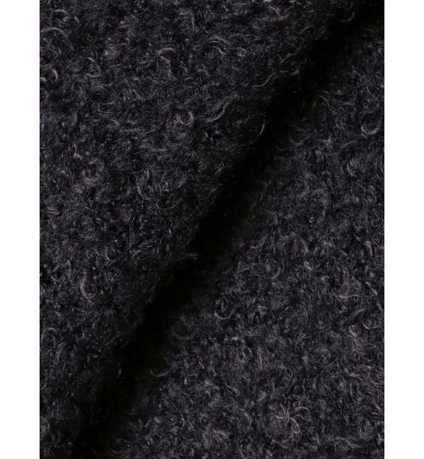 LAGUNAMOON「【WEB限定】ループヤーンセッケツニットブルゾン」|カーディガン|