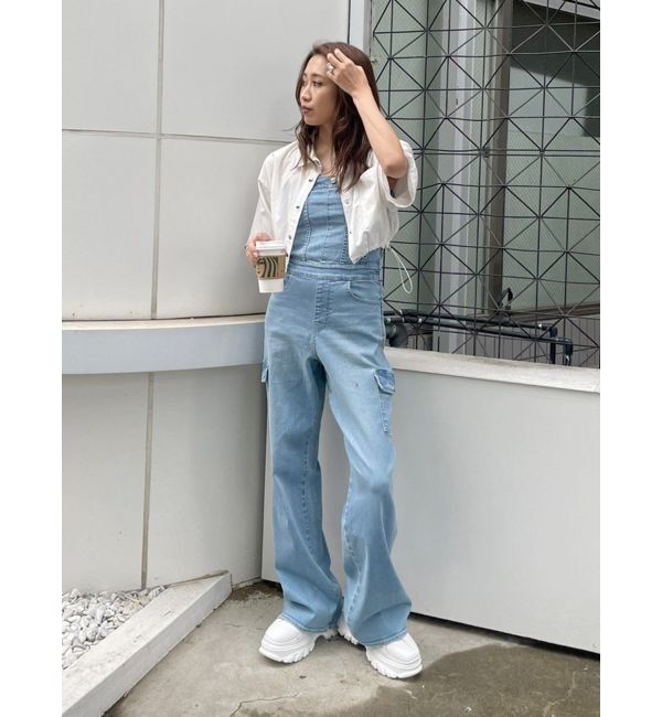 EVRIS「ドロストハーフスリーブショートシャツ」|シャツ・ブラウス|