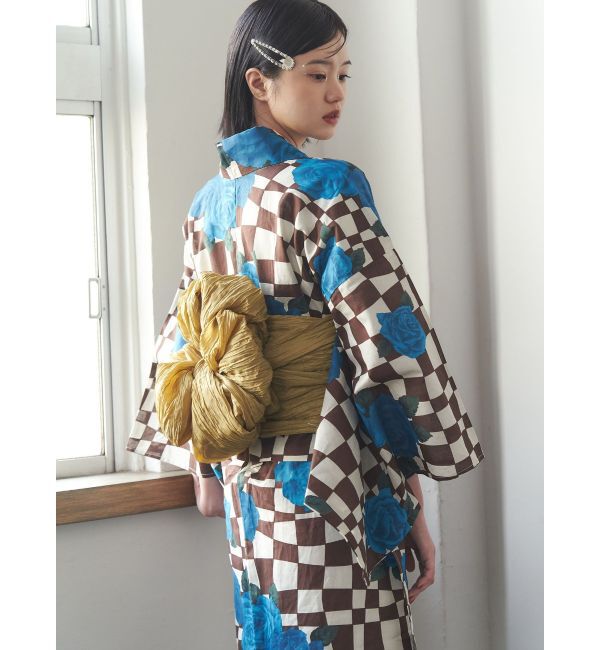 jouetie「【jouetieオリジナル】ローズチェッカーセパレート浴衣」|その他|