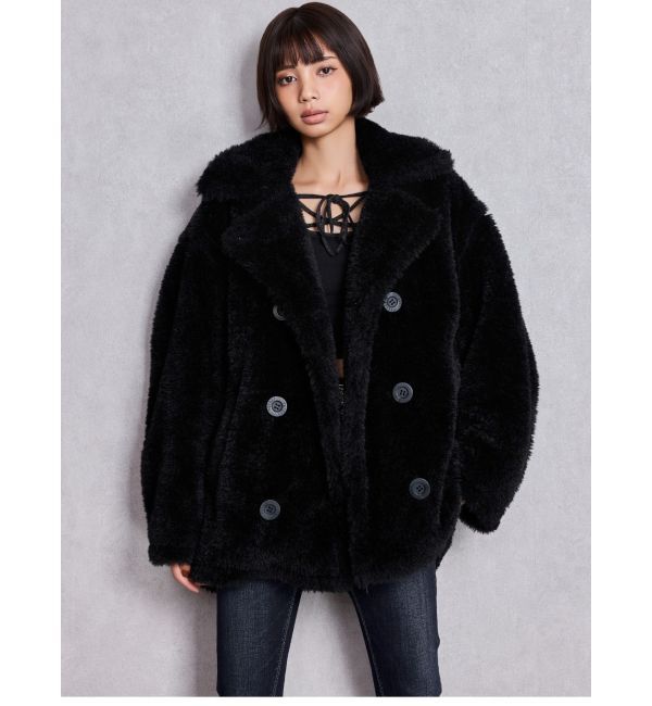 GYDA「Cocoon Eco Furブルゾン」|ブルゾン・スタジャン|