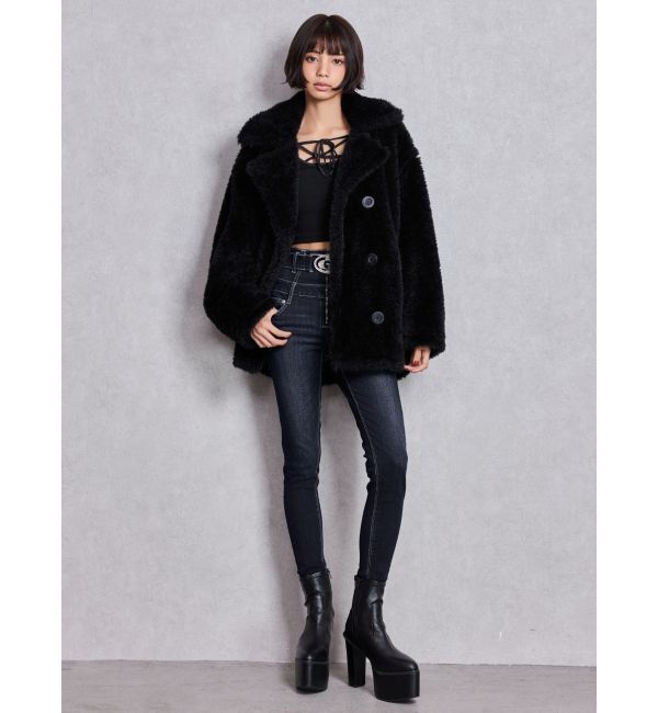 GYDA「Cocoon Eco Furブルゾン」|ブルゾン・スタジャン|