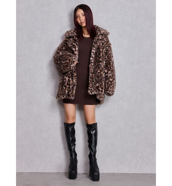 GYDA「Cocoon Eco Furブルゾン」|ブルゾン・スタジャン|