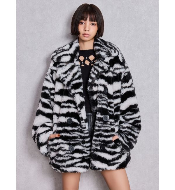 GYDA「Cocoon Eco Furブルゾン」|ブルゾン・スタジャン|