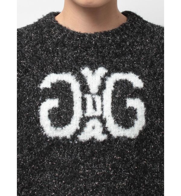 GYDA「Symmetry GYDA jacquardニットトップス」|ニット・セーター|