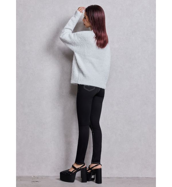 GYDA「Symmetry GYDA jacquardニットトップス」|ニット・セーター|