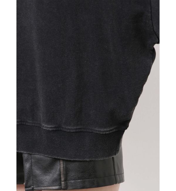 GYDA「VネックSMIRK BUNNYスウェットトップス」|スウェット・ジャージ|