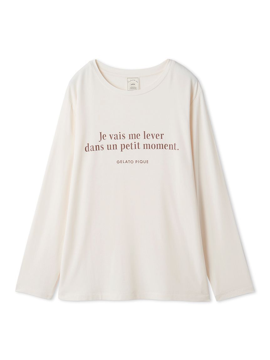 gelato pique「インレイロゴロンT」|ルームウェア|IVR