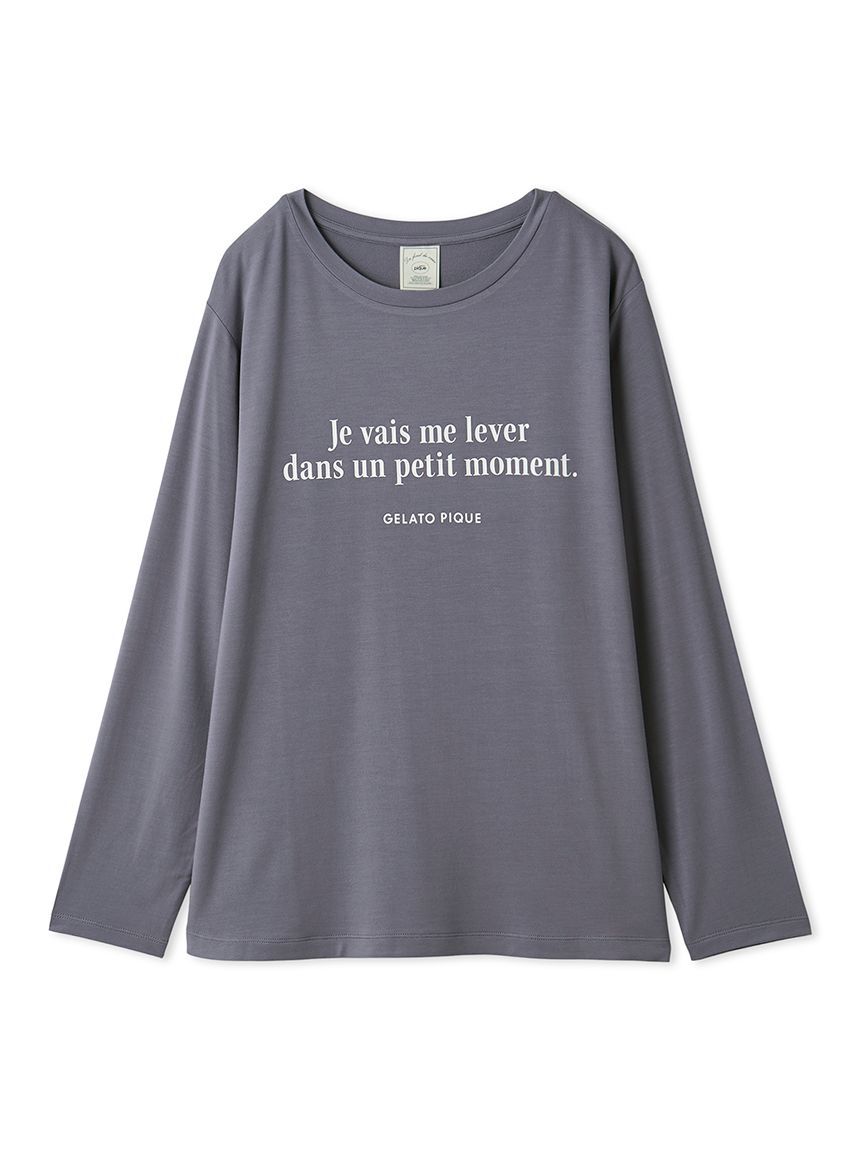 gelato pique「インレイロゴロンT」|ルームウェア|NVY