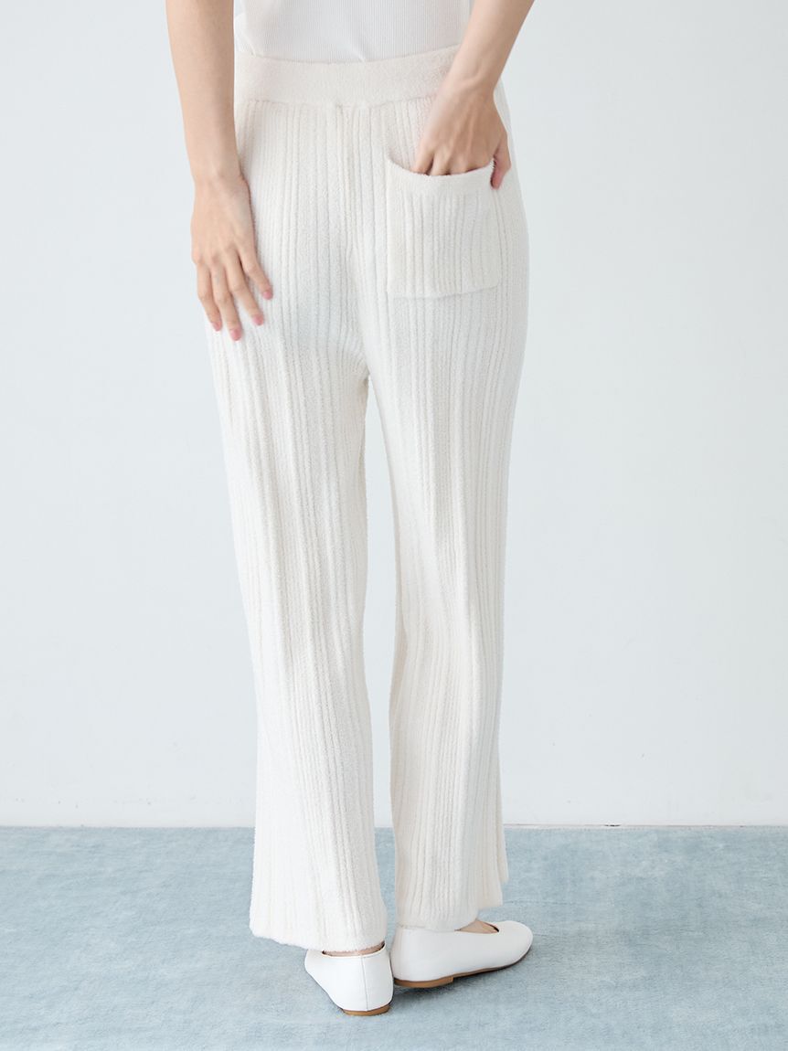 gelato pique「調温スムーズィーランダムリブロングパンツ」|ルームウェア|