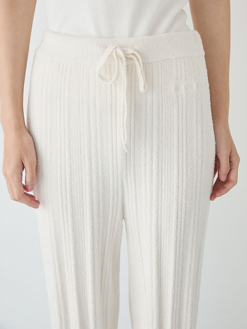 gelato pique「調温スムーズィーランダムリブロングパンツ」|ルームウェア|