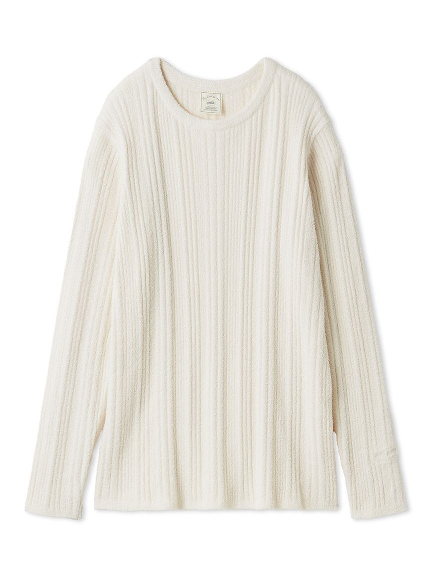 gelato pique「調温スムーズィーランダムリブプルオーバー」|ルームウェア|