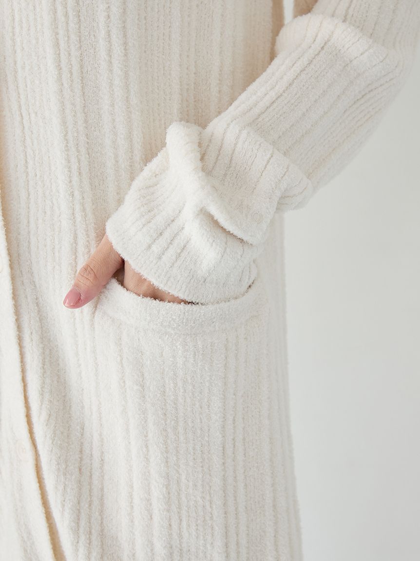 gelato pique「調温スムーズィーランダムリブカーディガン」|ルームウェア|