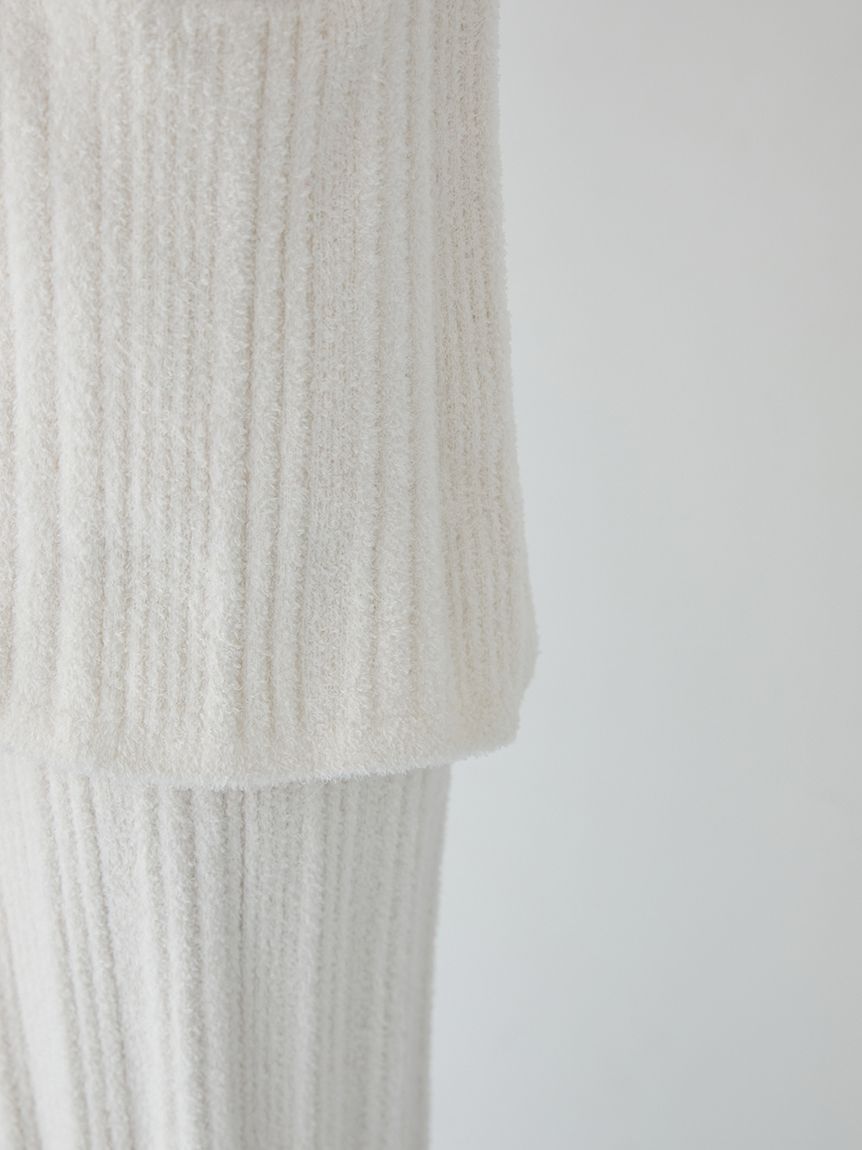 gelato pique「調温スムーズィーランダムリブカーディガン」|ルームウェア|