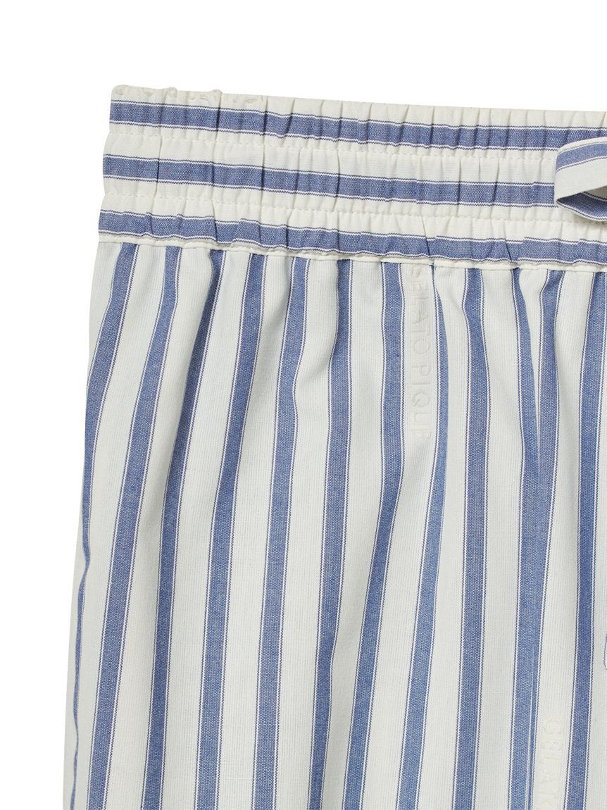 GELATO PIQUE HOMME「【HOMME】ブロードストライプロングパンツ」|ルームウェア|