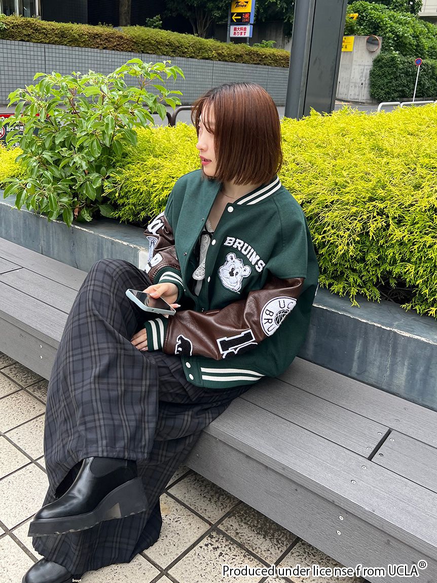 SNIDEL「ワイドデザインパンツ」|チノ|