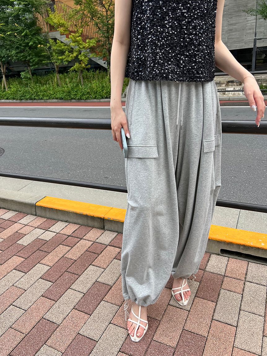 SNIDEL「ワイドデザインパンツ」|チノ|