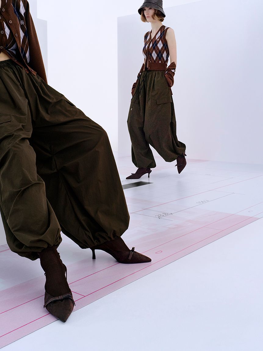 SNIDEL「ワイドデザインパンツ」|チノ|