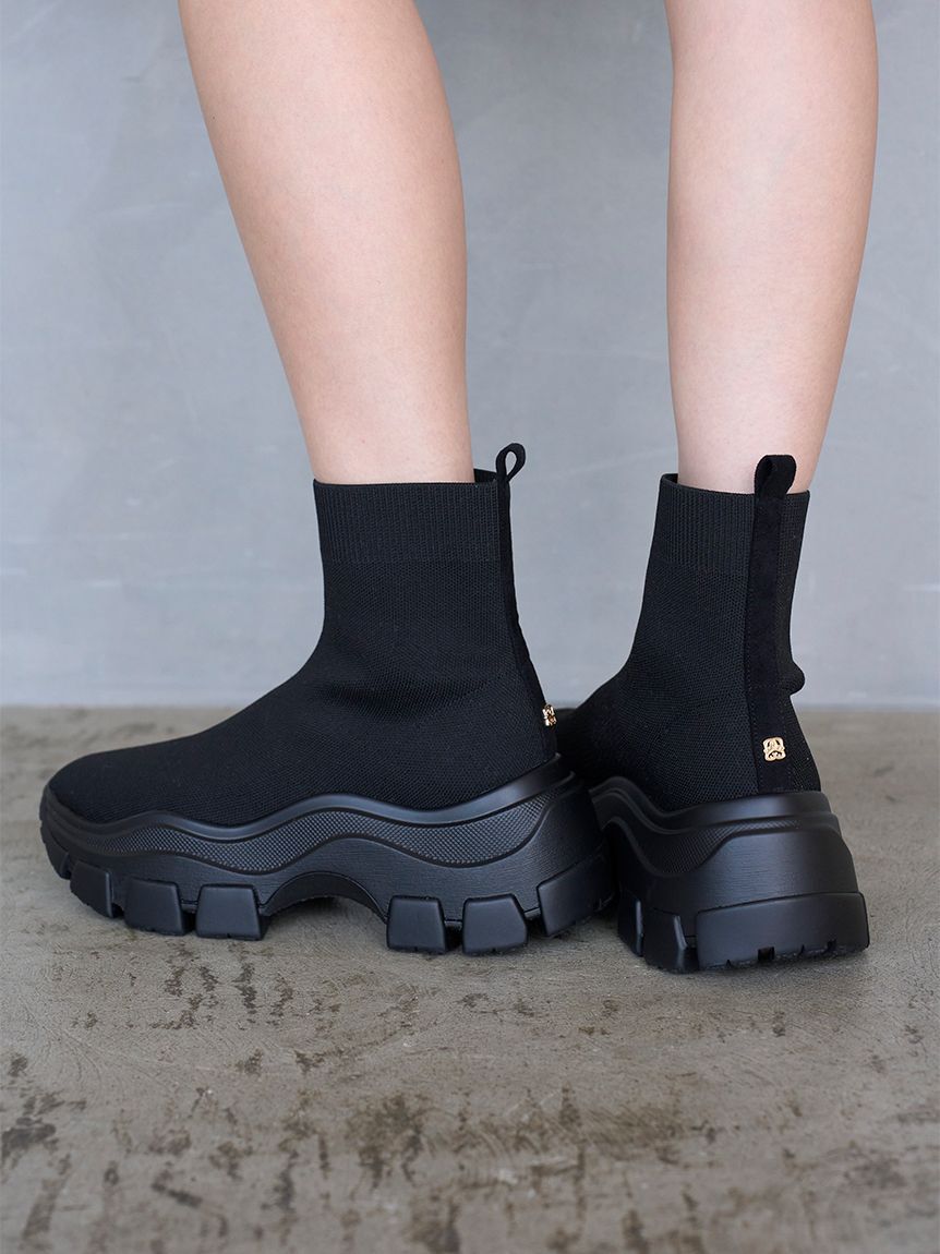 SNIDEL「スニーカーソールショートブーツ」|ショートブーツ|