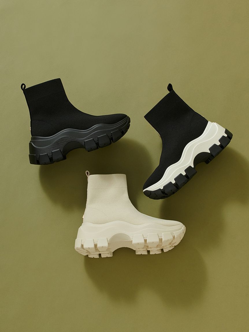 SNIDEL「スニーカーソールショートブーツ」|ショートブーツ|