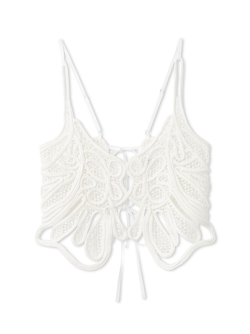 SNIDEL「ロープビスチェ」|キャミソール|WHT