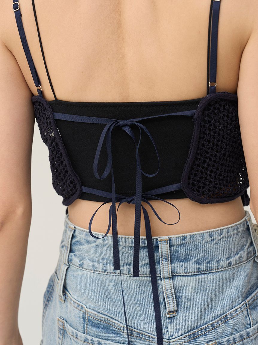 SNIDEL「ロープビスチェ」|キャミソール|