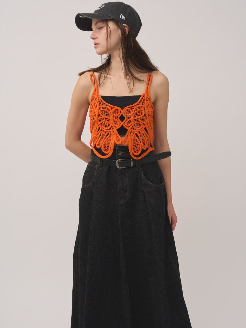 SNIDEL「ロープビスチェ」|キャミソール|