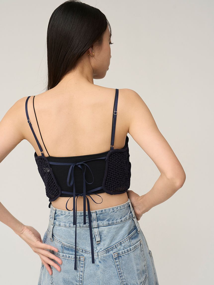 SNIDEL「ロープビスチェ」|キャミソール|