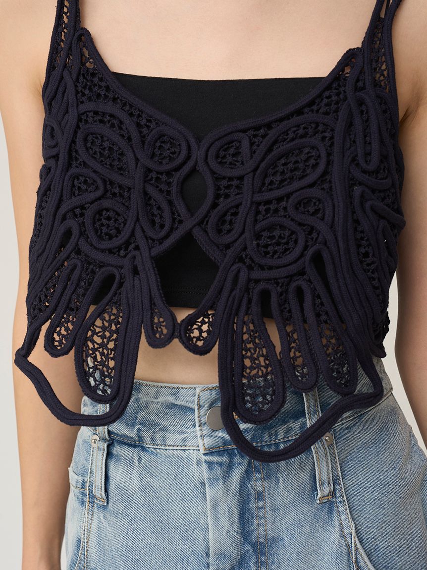 SNIDEL「ロープビスチェ」|キャミソール|