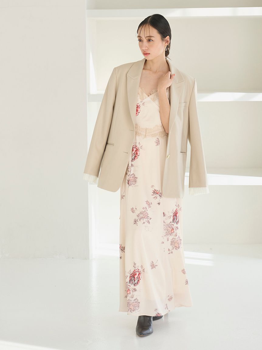 SNIDEL「オーバーサイズジャケット」|テーラードジャケット|