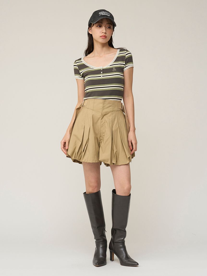 SNIDEL「バルーンサファリショートパンツ」|その他|