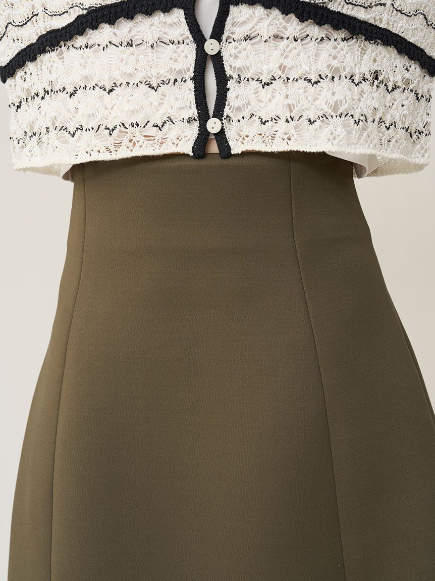 SNIDEL「構築ミニスカート」|スカート|