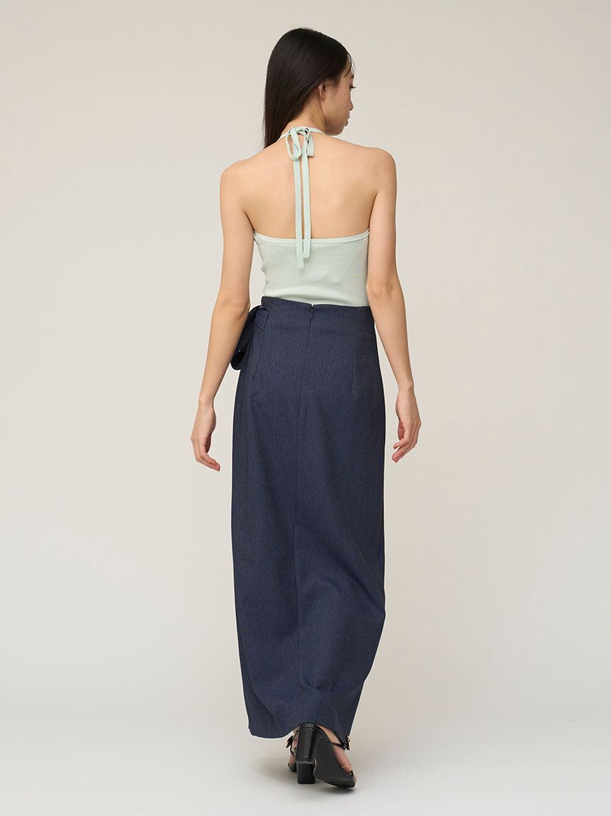 SNIDEL「ラップリボンタイトスカート」|スカート|