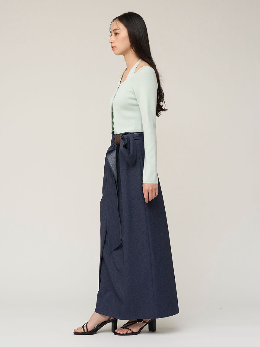 SNIDEL「ラップリボンタイトスカート」|スカート|