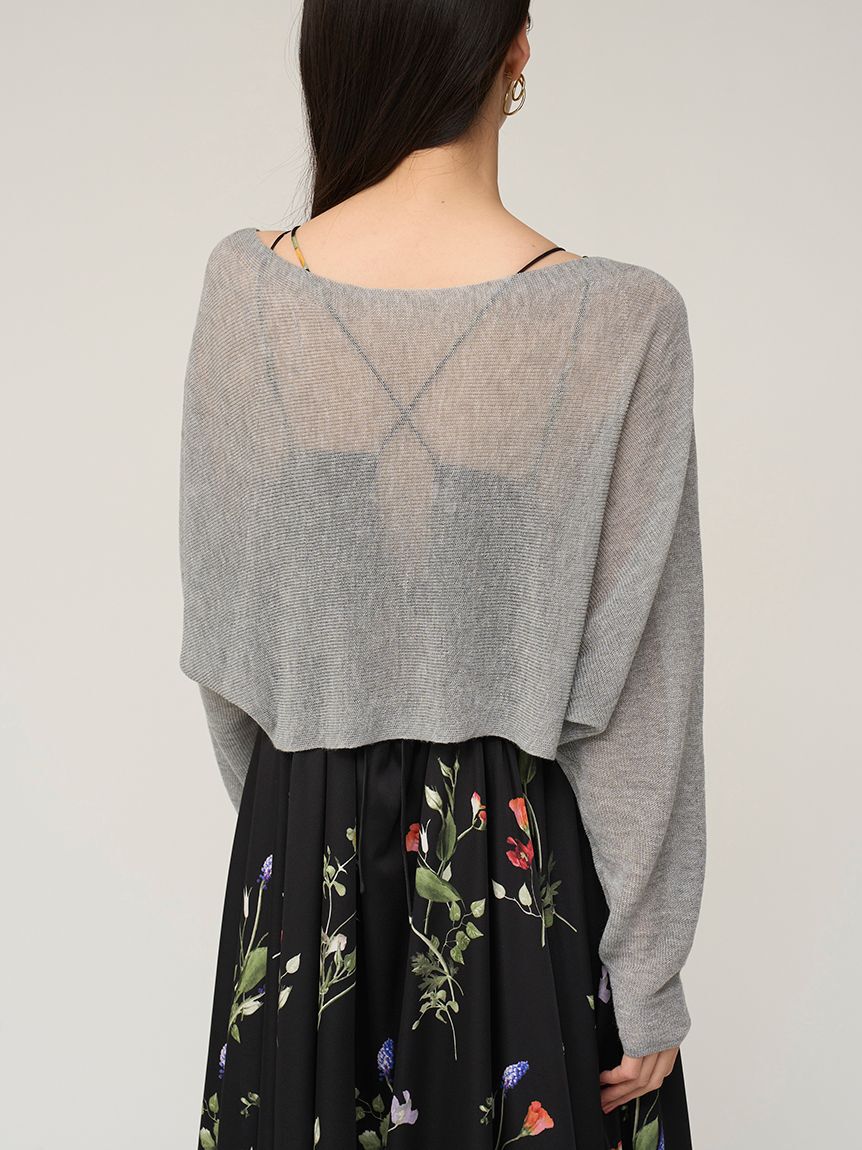 SNIDEL「シアーボレロカーディガン」|カーディガン|