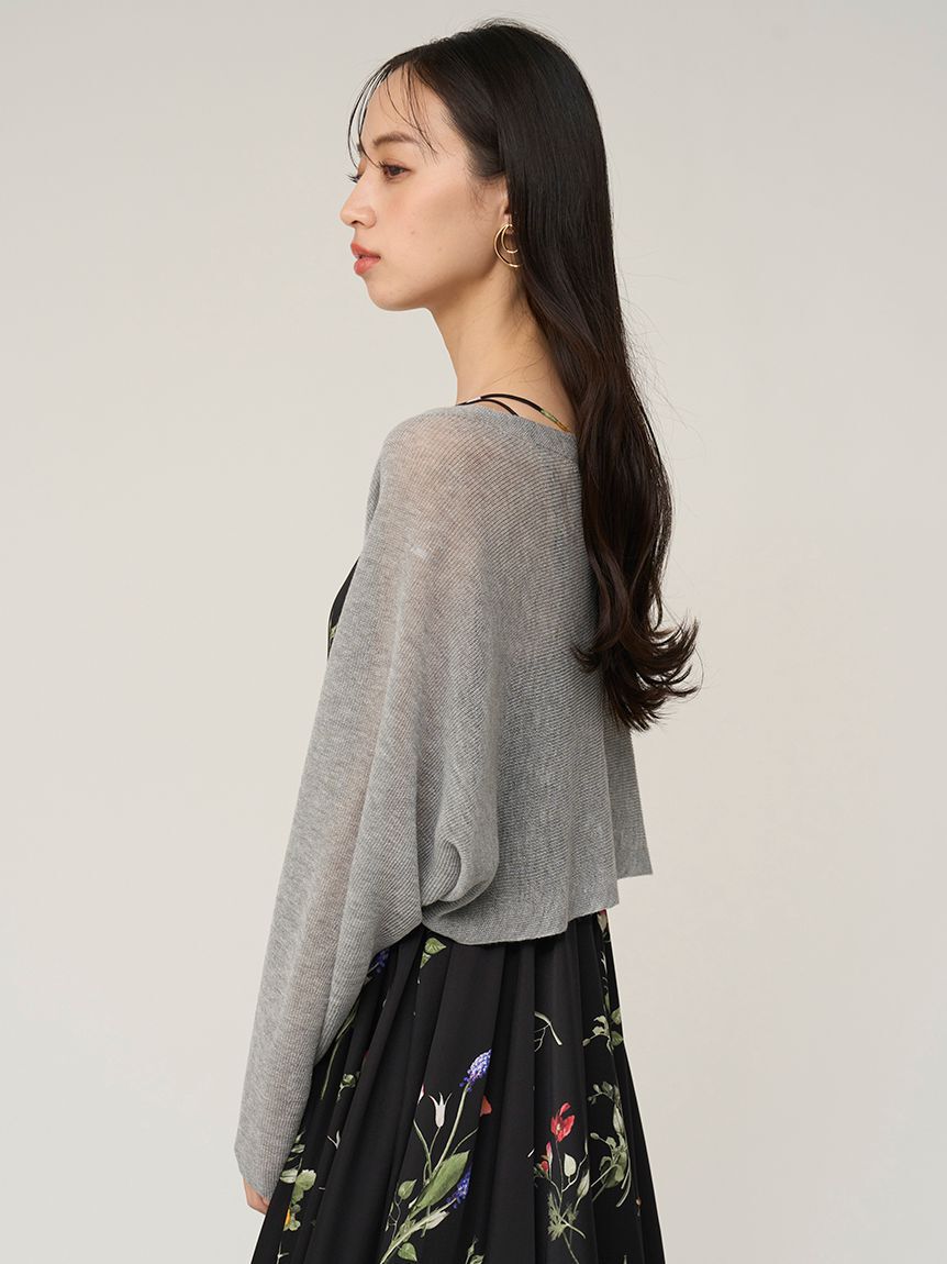 SNIDEL「シアーボレロカーディガン」|カーディガン|