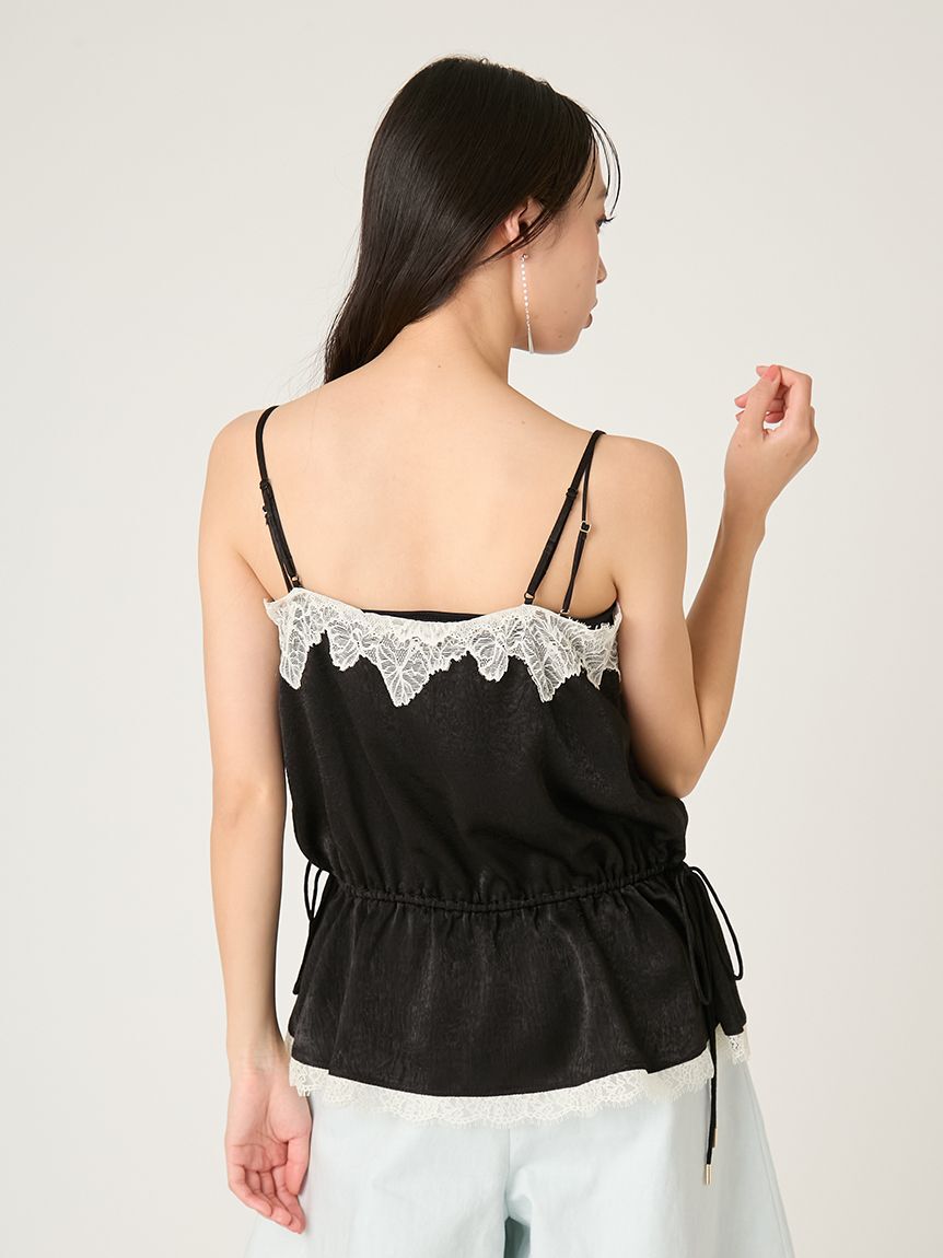 FRAY I.D「レーストリムキャミソール」|キャミソール|