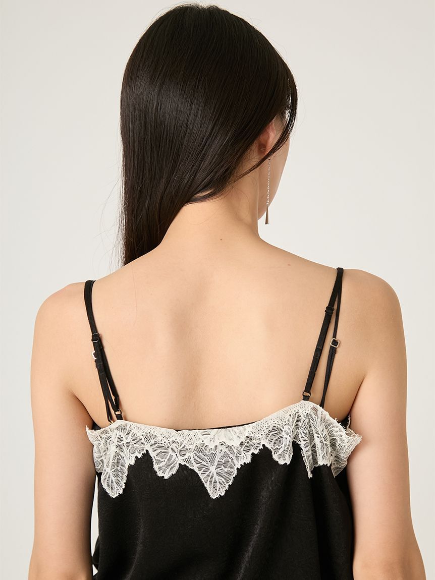 FRAY I.D「レーストリムキャミソール」|キャミソール|