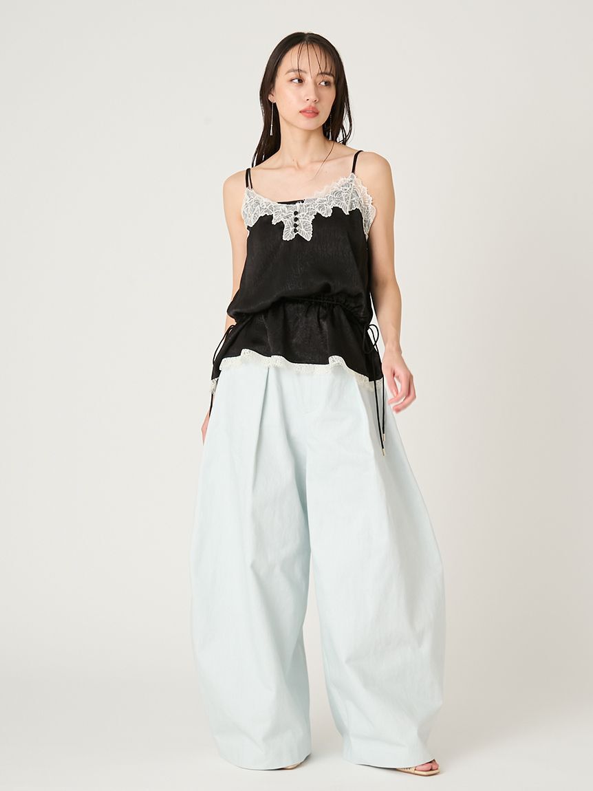 FRAY I.D「レーストリムキャミソール」|キャミソール|