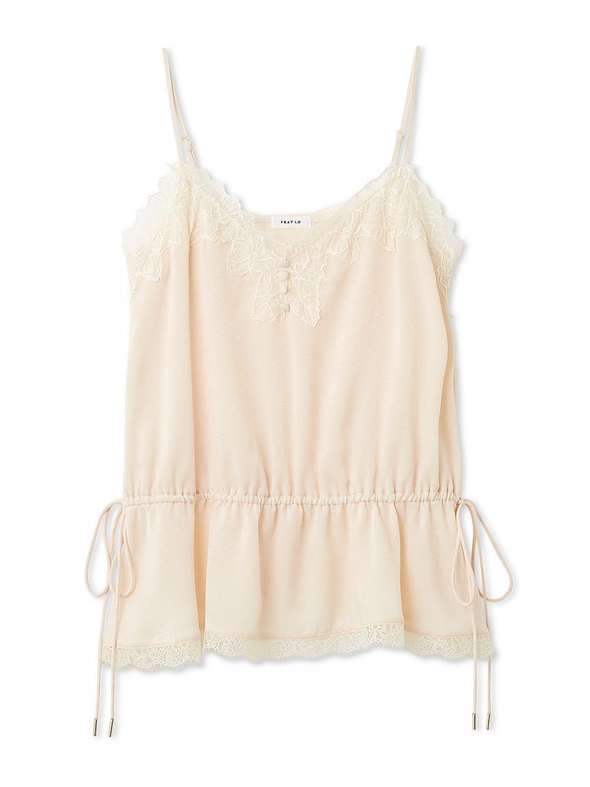 FRAY I.D「レーストリムキャミソール」|キャミソール|