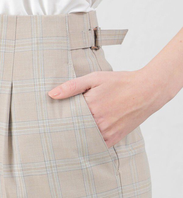 MACKINTOSH PHILOSOPHY「サイドベルトテーパードパンツ」|その他|