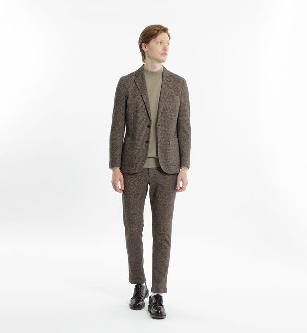 MACKINTOSH PHILOSOPHY「テーラードジャージー パンツ EMMETEXジャージー」|スラックス|