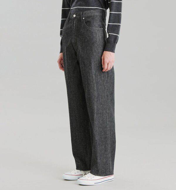 MACKINTOSH PHILOSOPHY「GREY LABEL シンチバックワイドデニム」|デニム|